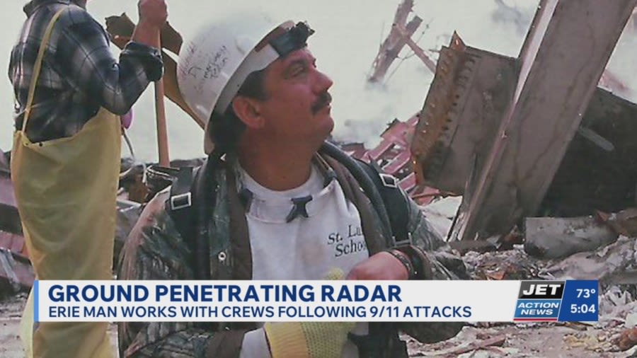 Erie man recalls working with first responders in 9/11 aftermath