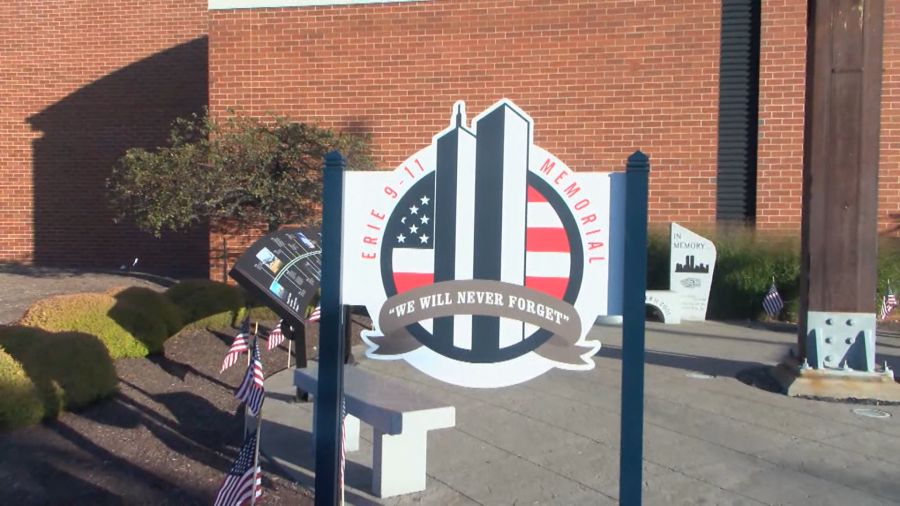 Locals recount story of Erie’s 9/11 memorial