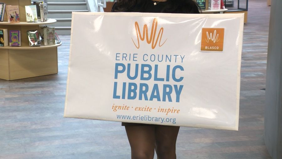 Erie County Public Library celebrates National Library Card Sign-Up Month