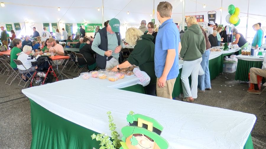 Erie Irish Fest wraps up supporting local food pantry