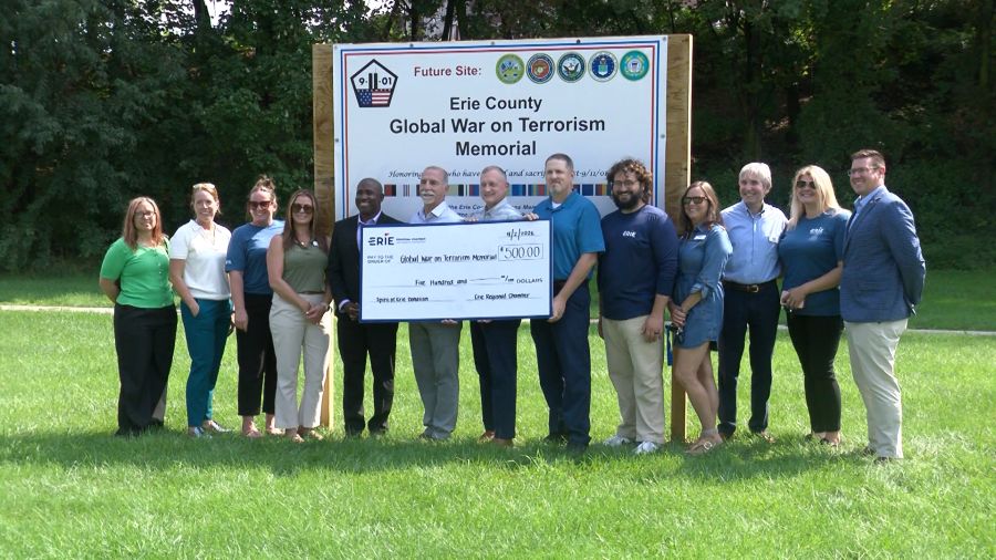 Erie County Veterans Memorial Park awarded funding for new memorial