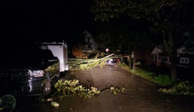 Storm causes massive power outages, damage across Erie County