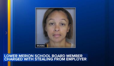 Lower Merion school board member charged in $50K theft from former employer