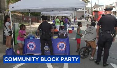 Community block party in North Philadelphia promotes connection, support and youth mental health