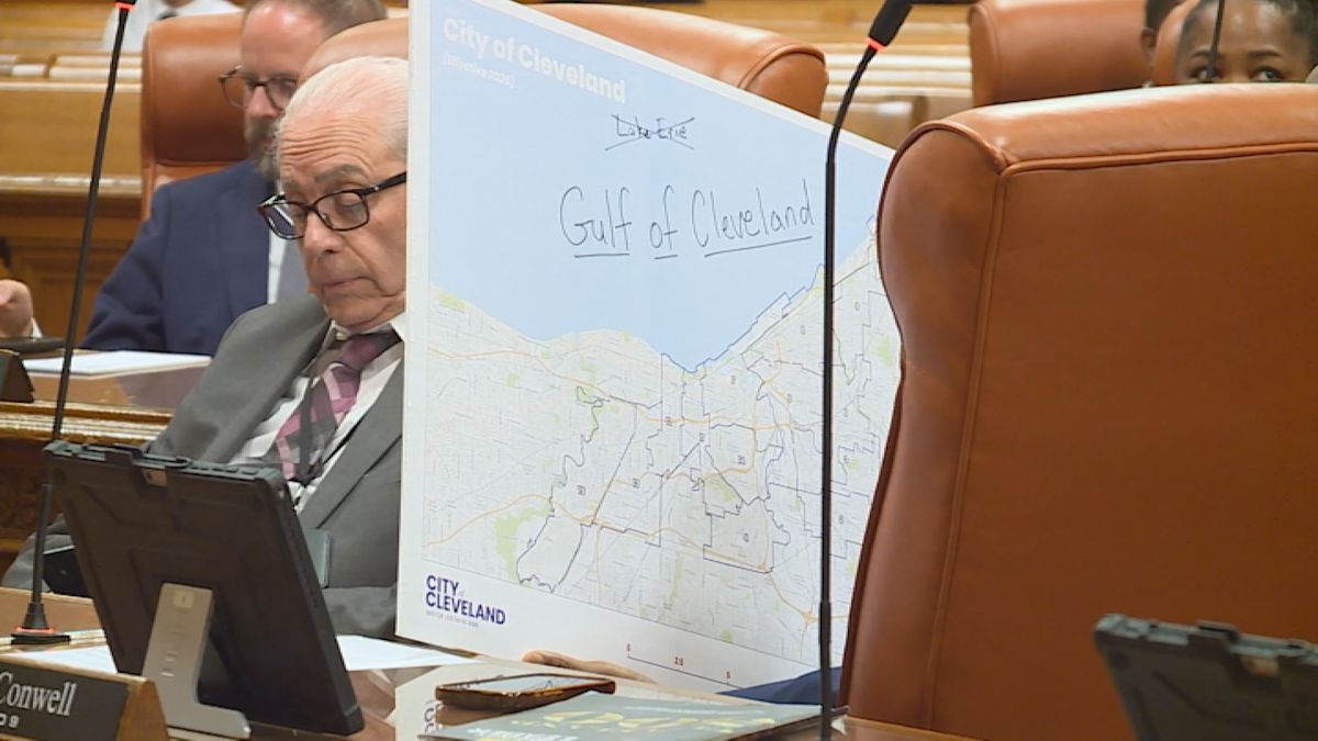 Cleveland City Council votes to rename part of Lake Erie 'Gulf of Cleveland' in tongue-in-cheek resolution