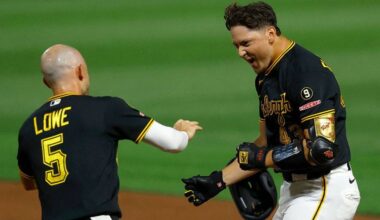 Pirates erupt for 9 in 3rd, blow lead, win in walkoff
