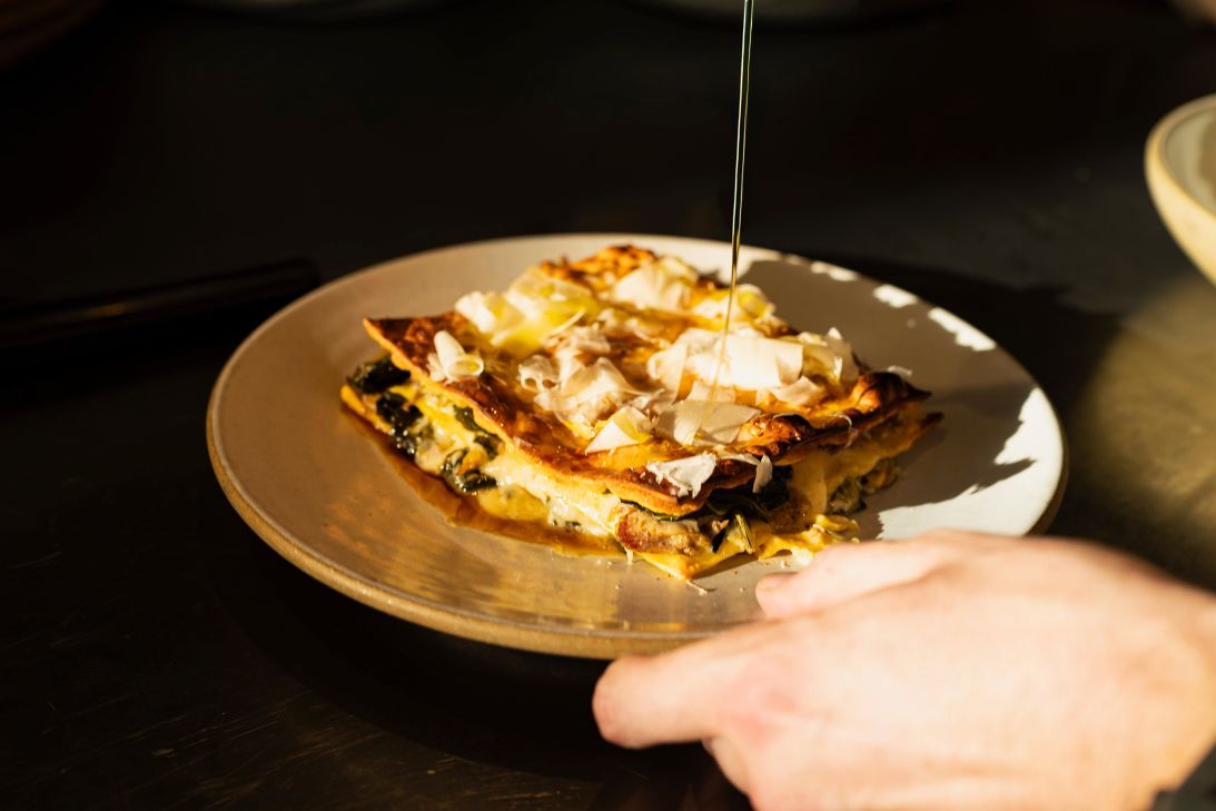 Luca is famous for its wood-fired Italian flatbreads, expertly roasted chicken and handmade pastas.