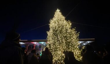 A Christmas City USA signature, 43-foot tree now lights up Bethlehem