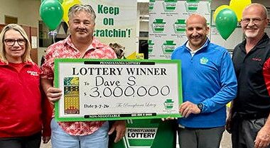 After winning $3 million from scratch-off, Pennsylvania man plans to retire and travel with his wife