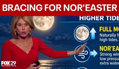 Philadelphia weather: Nor'easter on the horizon