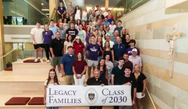 University Holds Class of 2030 Legacy Families Reception