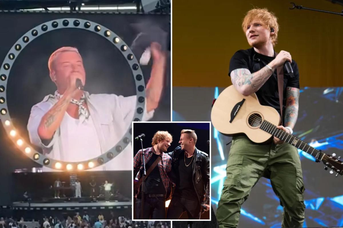 Ed Sheeran set to return to stage in Philadelphia for 1st time since Macklemore was cut