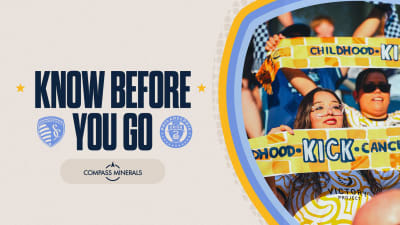 Know Before You Go: Sporting KC vs. Philadelphia Union at Sporting Park for Kick Childhood Cancer Night!