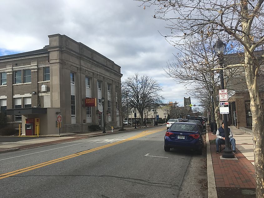 Main Street in Lansdale, Pennsylvania