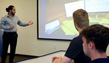 Business internship presentations connect classroom learning to career readiness