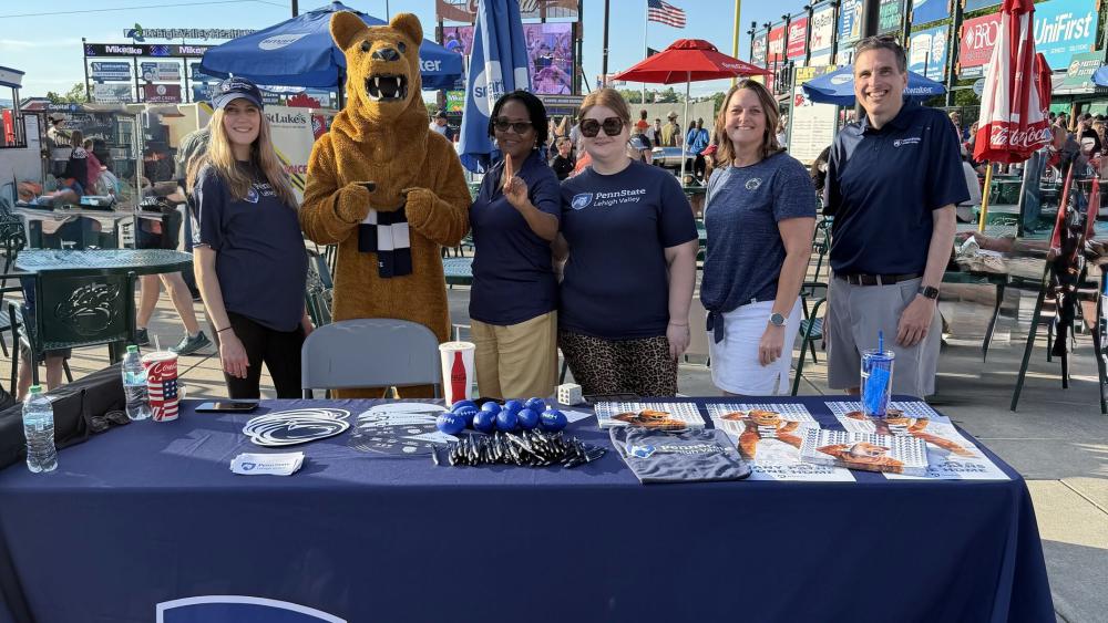Penn State Lehigh Valley connects with community at IronPigs Little League Night