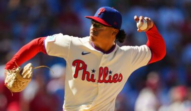 Jesus Luzardo pitches 1st career shutout as Phillies beat Braves