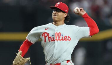 Phillies place Jesús Luzardo on IL with shoulder inflammation