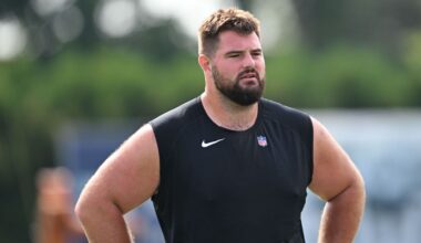 Eagles placing LG Landon Dickerson (knee) on injured reserve