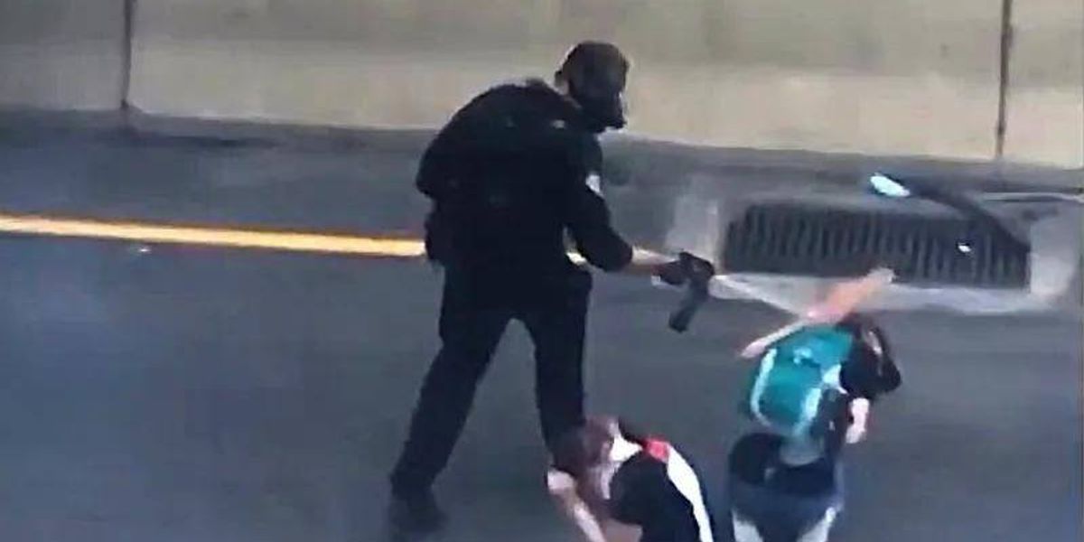 Ex-SWAT officer charged with pepper-spraying protesters on I-676 in 2020 has case withdrawn