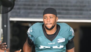 Man arrested in attempted robbery of Saquon Barkley's home in Pennsylvania, source says