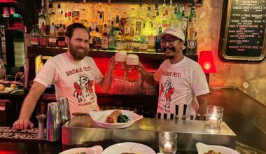 Standard Tap taking a world view for Sausage Fest