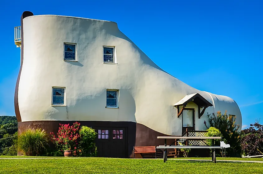 The Haines Shoe in York, Pennsylvania.