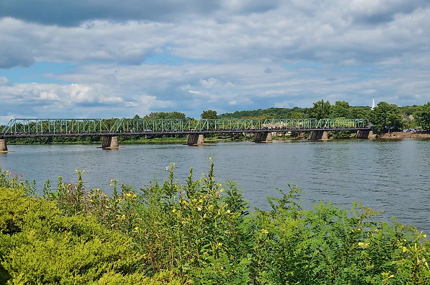 Historic New Hope, Pennsylvania, across the Delaware River from Lambertville.