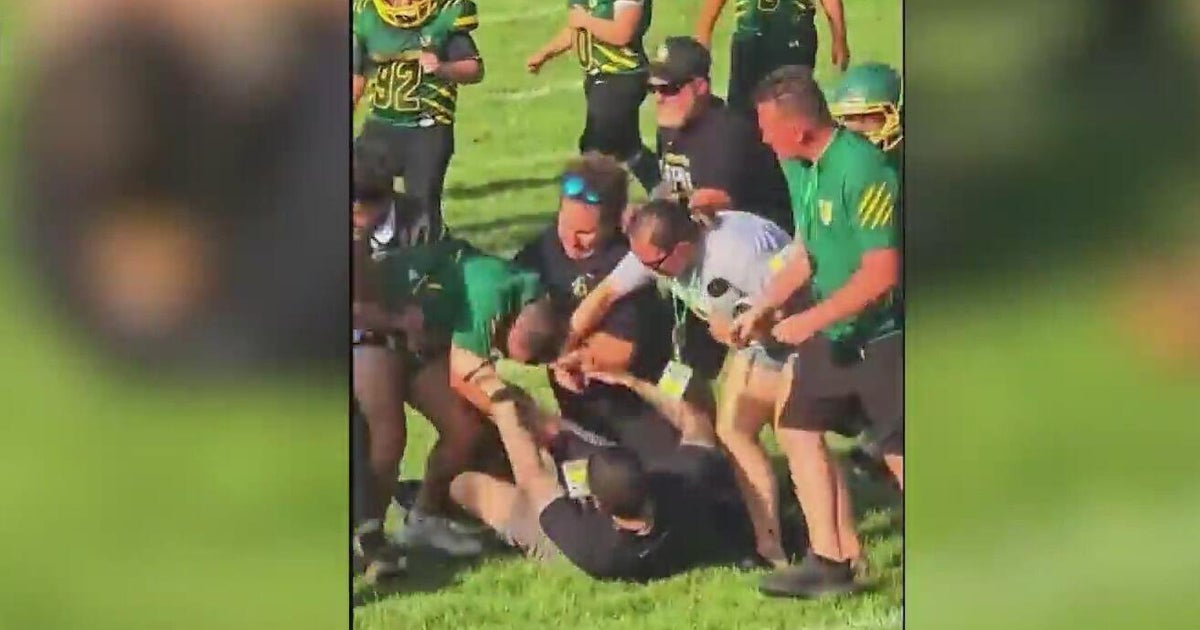 Video shows dramatic brawl between youth football coaches during game in Pennsylvania