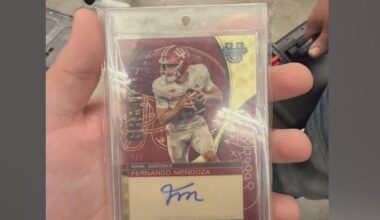 Father wants answers after top-tier Fernando Mendoza trading card goes missing