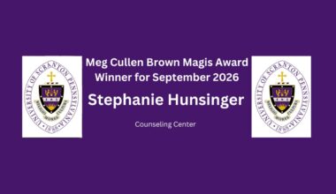 Meg Cullen-Brown Magis Award for September