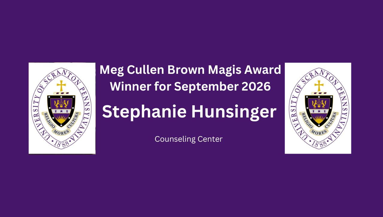 Meg Cullen-Brown Magis Award for September