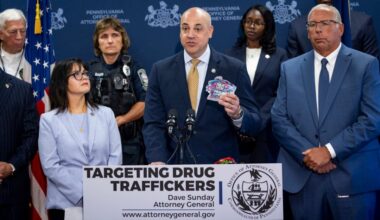 Lower Moreland police, Montco DA assist in long-term investigation of multi-million-dollar drug trafficking ring that sold high-potency THC products marketed to children at stores across the state, 12 defendants charged