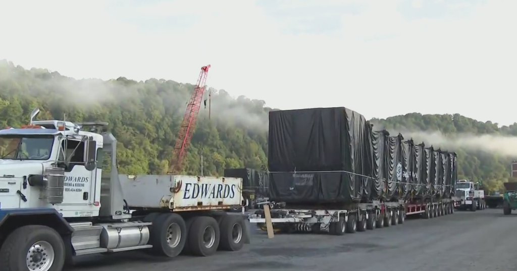 Major traffic impacts expected across 3 western Pennsylvania counties as "superloads" move through