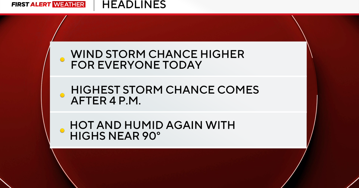 More storms possible on Thursday in the Pittsburgh area along with high heat | First Alert Weather