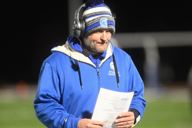Phil Sams and his Southern Lehigh Spartans will meet the Northwestern Lehigh Tigers on Friday, Oct. 23 at Southern Lehigh. (Amy Shortell/The Morning Call)