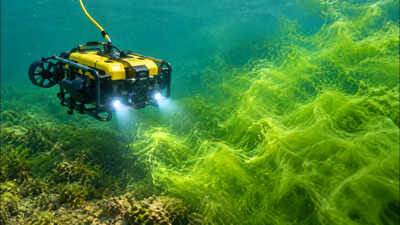In 2021, NOAA sent a robot lab beneath Lake Erie’s toxic algae and got water-safety readings in under two hours that matched 12 manual tests