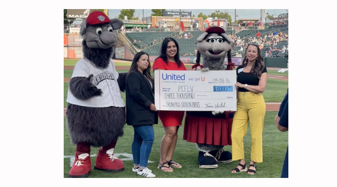 United Federal Credit Union, Lehigh Valley Iron Pigs ‘Bases of Hope’ Campaign Raises $3,000 for the Pediatric Cancer Foundation of the Lehigh Valley