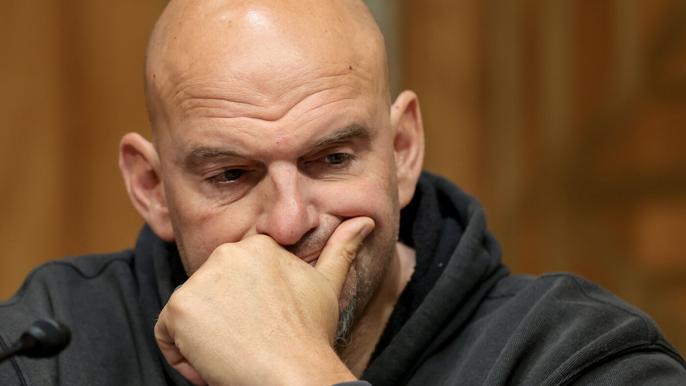 Democratic frustration with Fetterman on the rise in Pa. : NPR