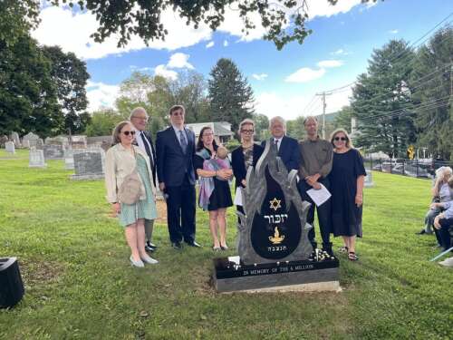 Holocaust Memorial unveiled at Brith Sholom Cemetery – Lehigh Valley Press