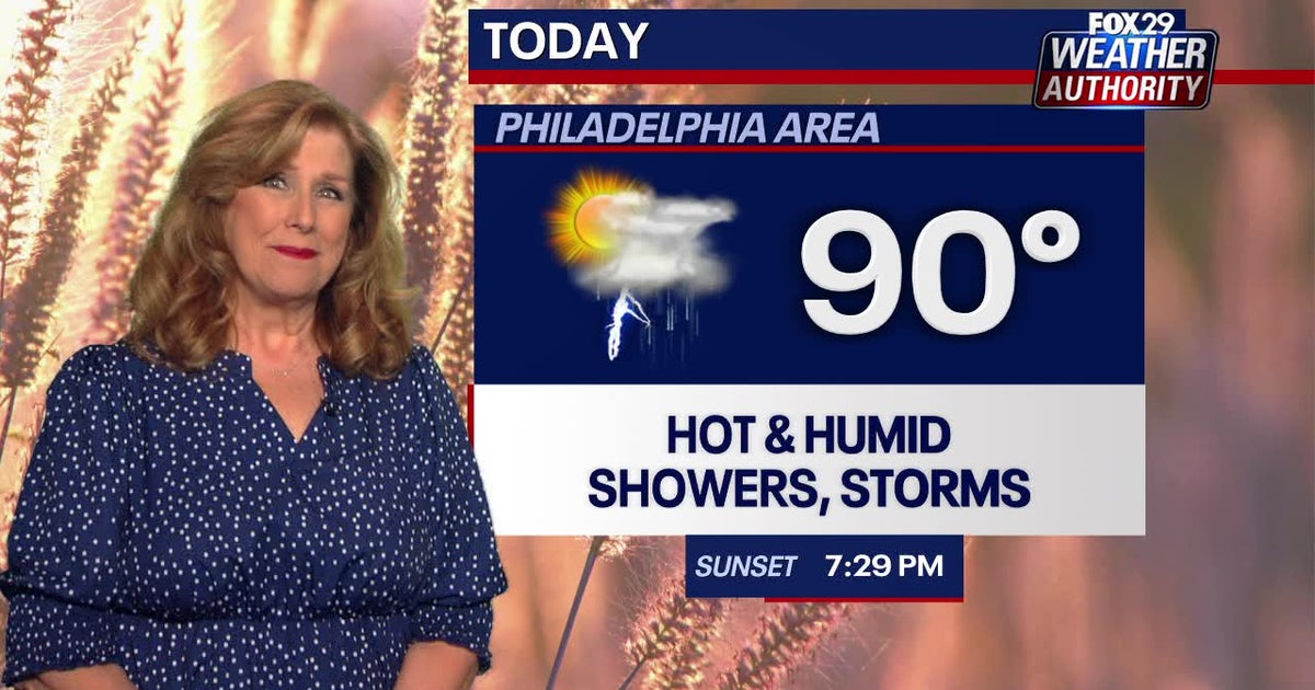 Philadelphia weather: Scattered storms to clear up on Thursday, humidity increases