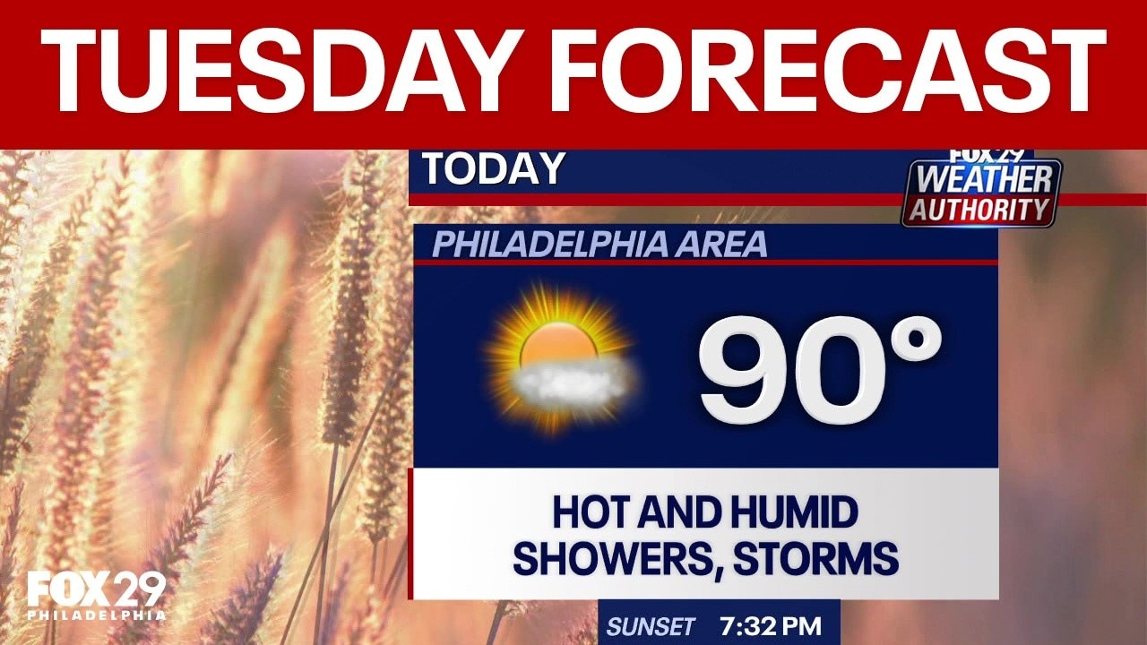 Philadelphia weather: Tuesday forecast