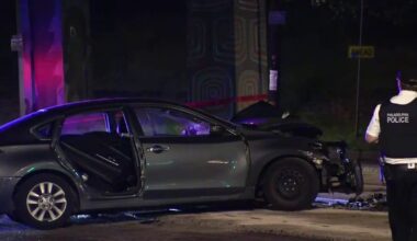 Woman killed in Girard Avenue crash; 2 others hurt in Philadelphia