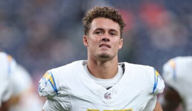 Los Angeles Chargers wide receiver Ladd McConkey