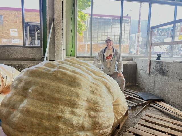 Where you can see the world’s largest pumpkin in Pittsburgh this weekend