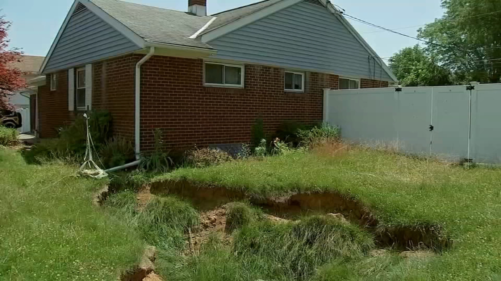 Allentown, Pennsylvania family running out of time to save home after sinkhole forms