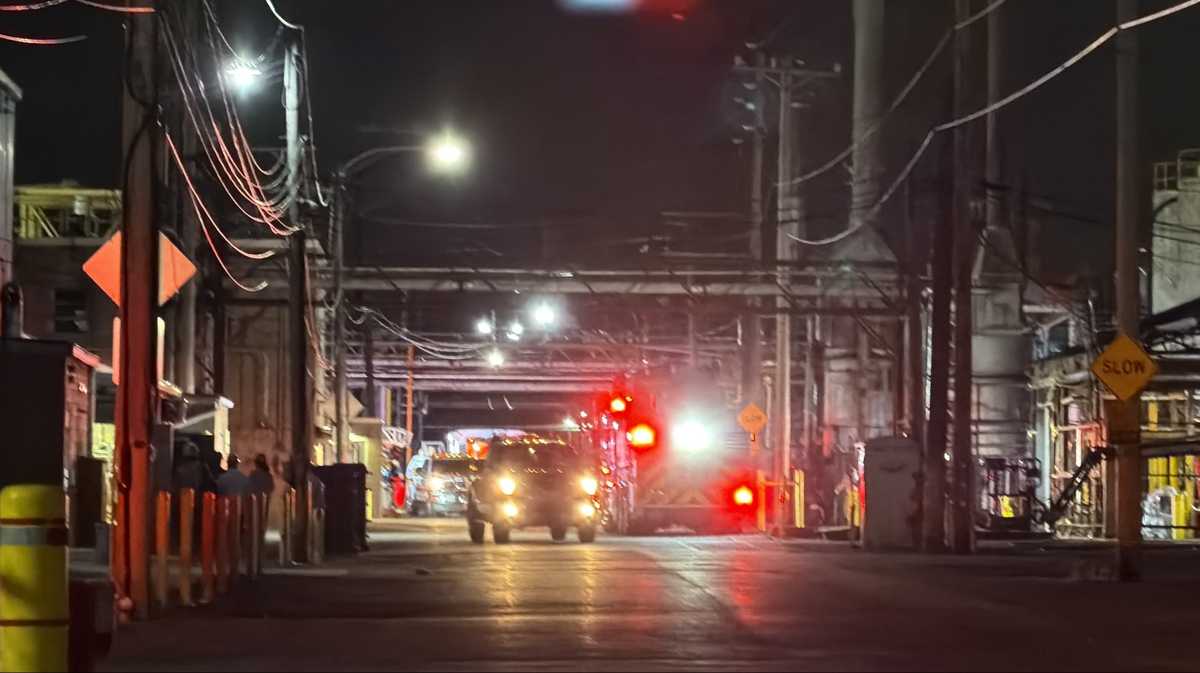 Fire reported at Neville Chemical Company in Pennsylvania