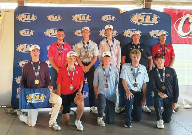 Scranton Prep’s Cole Powell repeats as state golf champion