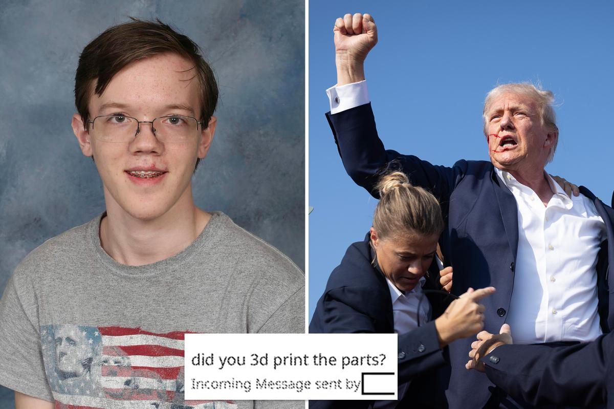 Trump's attempted assassin sent mysterious texts about 3D printer leading up to Butler, Pa. shooting: report