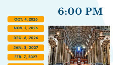 Cathedral Basilica to Offer Evening Vespers Prior to Sunday Mass